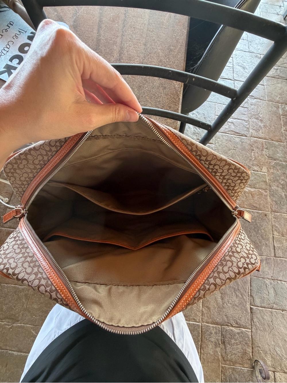 Coach Hudson Commuter Briefcase - Picture 10 of 10